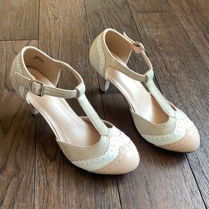 T-Strap 40s/50s Inspired Heels
